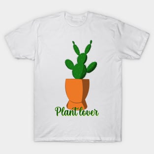 Plant lover with cactus T-Shirt